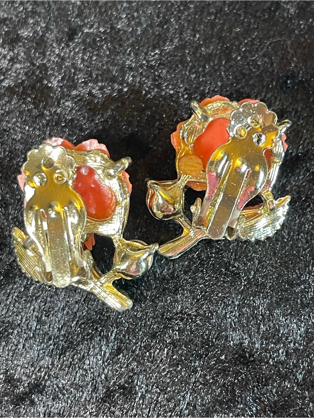 Vintage 50’s earrings - Picture 2 of 2